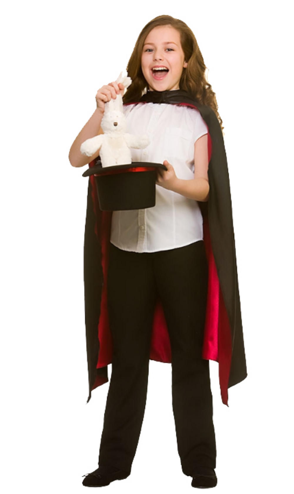 Magicians Cape Kids Costume Accessory Girls Fancy Dress Costumes